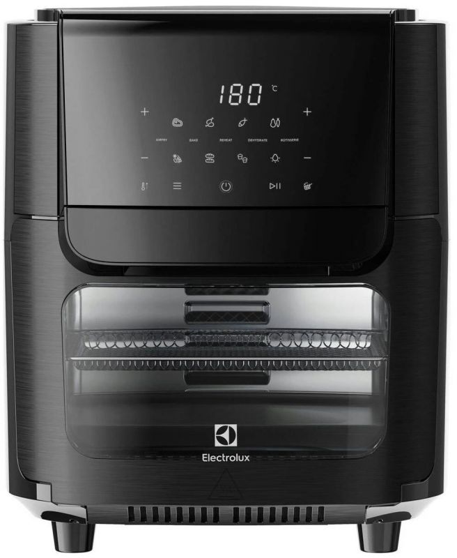 Мультипіч Electrolux 1800Вт, чаша-12л, сенсорне керування, 12 авто. програм, віконце, пластик, чорний