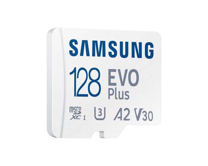 Карта пам'яті Samsung microSD 128GB C10 UHS-I  R130MB/s Evo Plus + SD