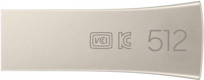 Накопичувач Samsung 512GB USB 3.1 Type-A Bar Plus Срібний
