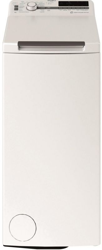 Пральна машина Whirlpool вертикальна, 6кг, 1200, A+++, 60см, дисплей, інвертор, білий