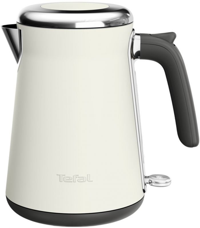 Електрочайник Tefal Collection 1.68л, Strix, нерж. сталь, бежевий
