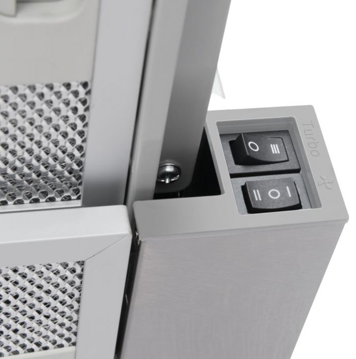 Витяжка Hansa телескопічна, 60см, 475м3ч, чорний