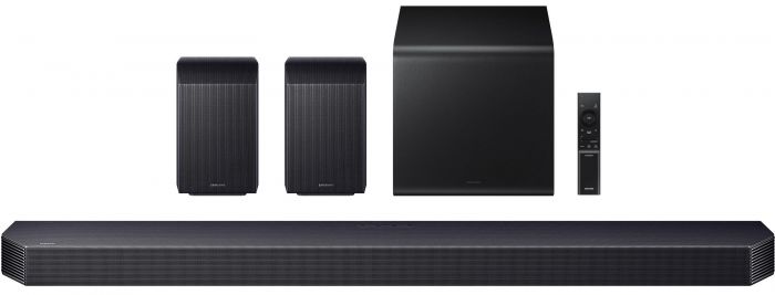 Саундбар Samsung HW-Q930F 580Вт, 9.1.4, BT, HDMI-eARC, Wi-Fi, саб, Dolby Atmos, чорний