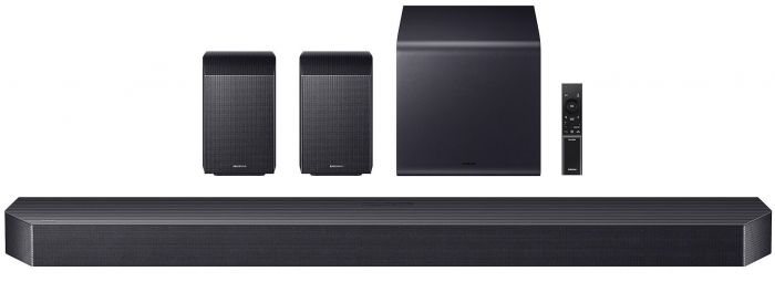 Саундбар Samsung HW-Q990F 756Вт, 11.1.4, BT, HDMI-ARC, Wi-Fi, саб, Dolby Atmos, чорний
