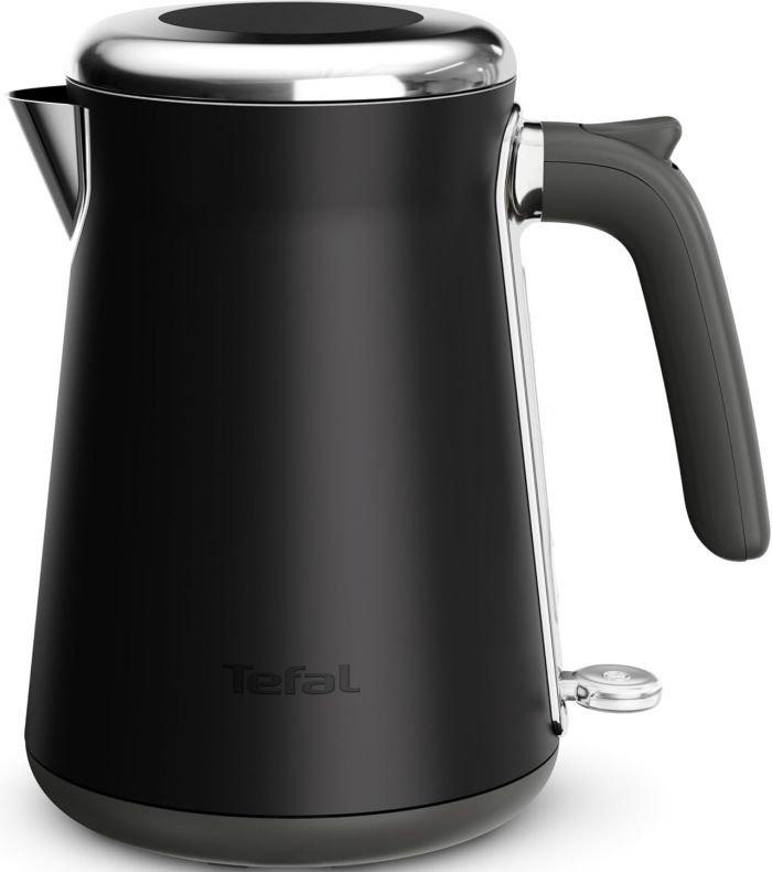 Електрочайник Tefal Collection 1.68л, Strix, нерж. сталь, чорний
