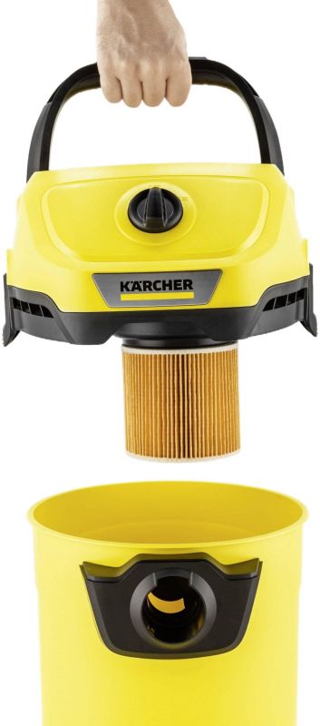 Пилосос професійний Karcher WD 3 V-17/4/20 1000Вт контейнер 17л 4.53кг