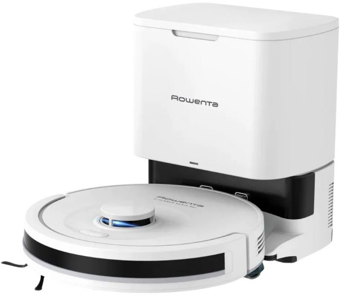 Робот-пилосос Rowenta миючий X-PLORER Serie 90+, 6000ПаВт, h=9.7см, 0.26л, конт пил -0.29л, автон. робота до 270хв, білий