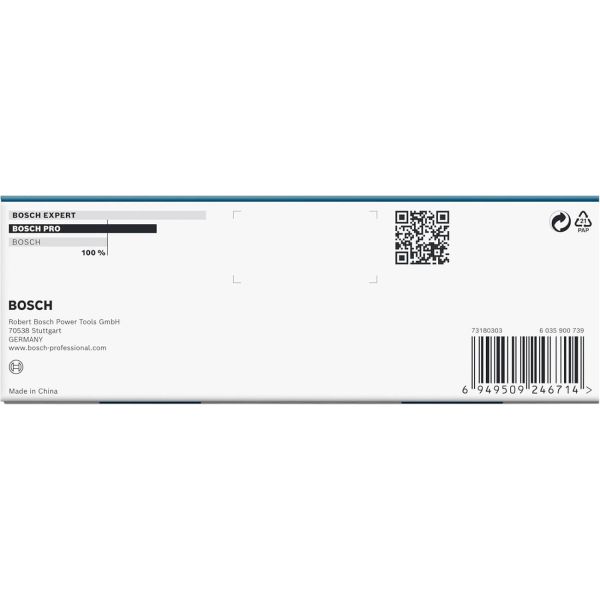 Набір ударних торцевих головок Bosch Professional Deep 9шт 1/4" 50мм