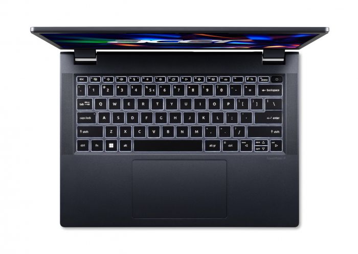 Ноутбук Acer TravelMate TMP414-53 14" WUXGA IPS, Intel 5-120U, 32GB, F1TB, UMA, Win11P, синій