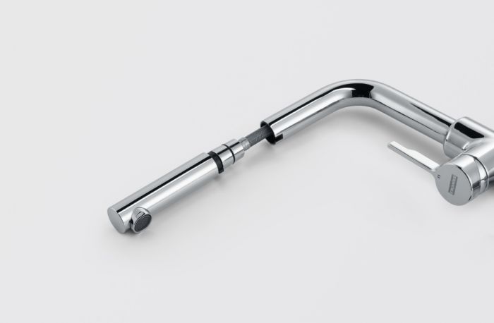 Змішувач для кухні Franke Urban Pull Out, довж.виливу - 252мм, витяжний, 1важіль, хром