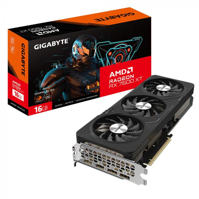Відеокарта GIGABYTE Radeon RX 7600 XT 16GB GDDR6 GAMING OC