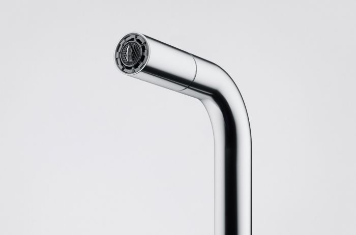 Змішувач для кухні Franke Lina U Pull Down, довж.виливу - 251мм, витяжний, поворотний, 1важіль, хром