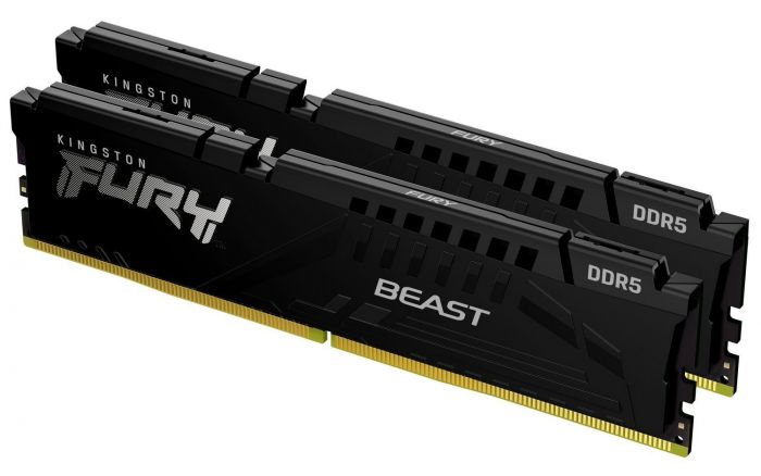 Пам'ять ПК Kingston DDR5 64GB KIT (32GBx2) 5600 FURY Beast