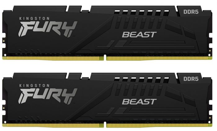 Пам'ять ПК Kingston DDR5 32GB KIT (16GBx2) 5600 FURY Beast  EXPO