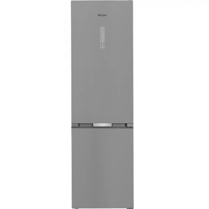 Холодильник Whirlpool з нижн. мороз., 203.5x60х66.3, холод.відд.-231л, мороз.відд.-104л, 2дв., А++, NF, дисплей, інв., зона нульова, нерж