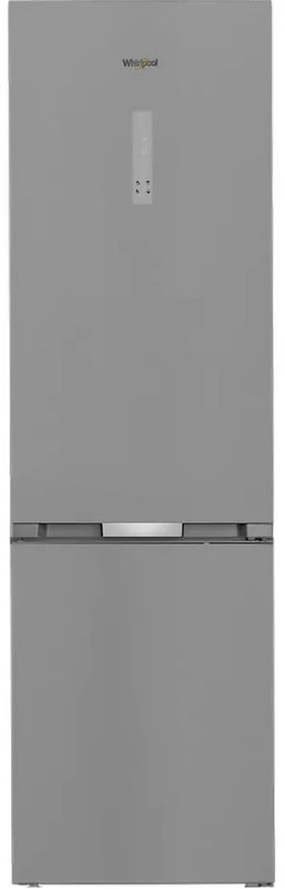Холодильник Whirlpool з нижн. мороз., 203.5x60х66.3, холод.відд.-231л, мороз.відд.-104л, 2дв., А++, NF, дисплей, інв., зона нульова, нерж
