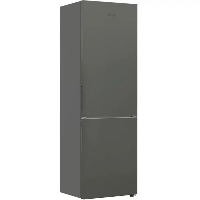 Холодильник Whirlpool з нижн. мороз., 202.5x60х67, холод.відд.-266л, мороз.відд.-120л, 2дв., А++, ST, сірий