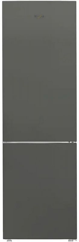 Холодильник Whirlpool з нижн. мороз., 202.5x60х67, холод.відд.-266л, мороз.відд.-120л, 2дв., А++, ST, сірий