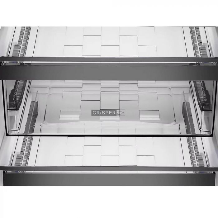 Холодильник Whirlpool з нижн. мороз., 203.5x60х66.3, холод.відд.-231л, мороз.відд.-104л, 2дв., А++, NF, інв., зона нульова, сірий