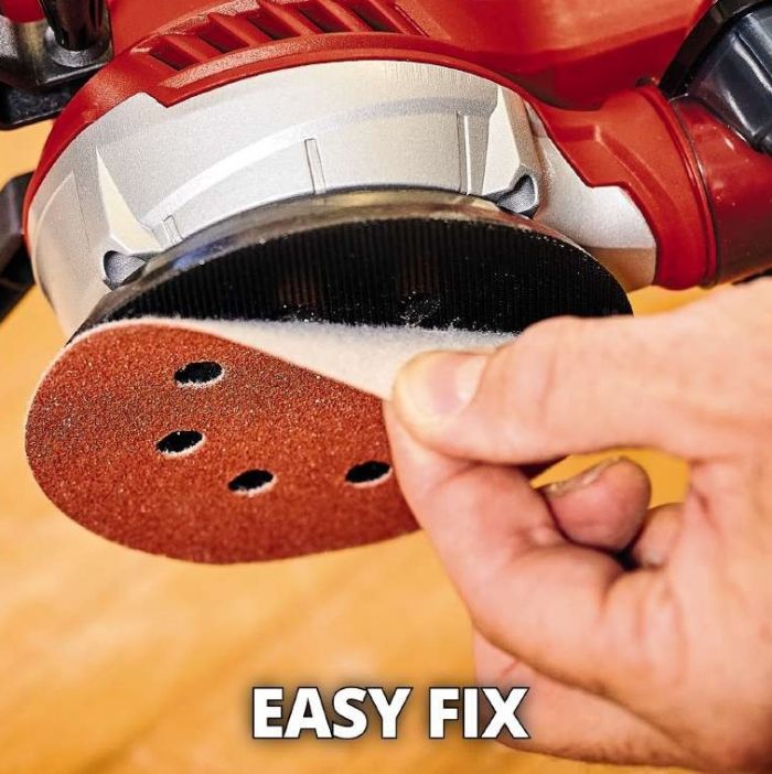 Шліфмашина ексцентрикова Einhell TE-RS 40 E400Вт 125 мм 12000-24000кол·хв 1.87кг