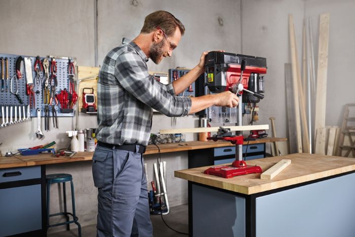 Верстат свердлильний Einhell TE-BD 550 E, 550Вт, 450-2500 об·хв, 21.2кг