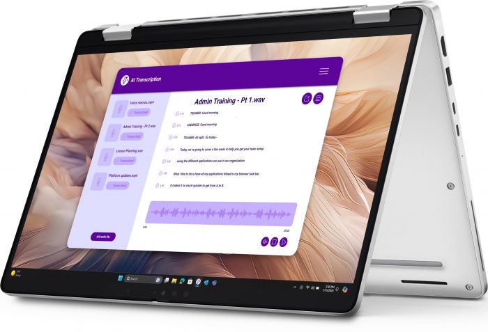 Ноутбук Dell Pro 14 Plus 14" FHD+ AG, Intel U5-235U, 32GB, F512GB, UMA, Win11P, сріблястий