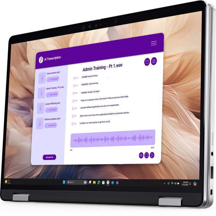 Ноутбук Dell Pro 14 Plus 14" FHD+ AG, Intel U5-235U, 32GB, F512GB, UMA, Win11P, сріблястий
