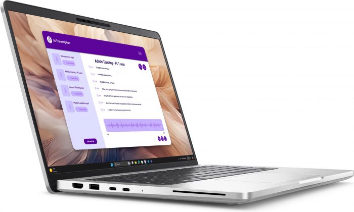 Ноутбук Dell Pro 14 Plus 14" FHD+ AG, Intel U5-235U, 32GB, F512GB, UMA, Win11P, сріблястий