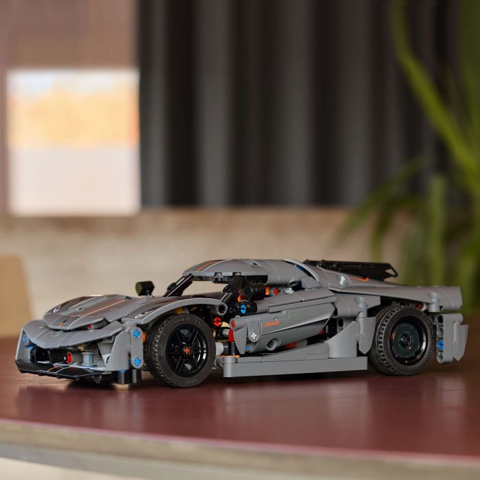 Конструктор LEGO Technic Koenigsegg Jesko Absolut — сірий гіперкар