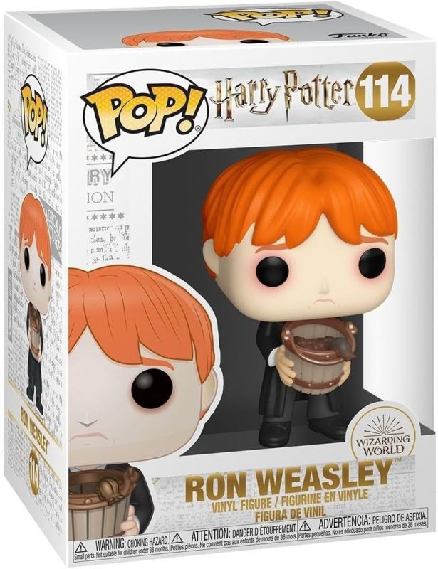 Фігурка Funko POP: Harry Potter - Ron Puking Slugs W/Bucket