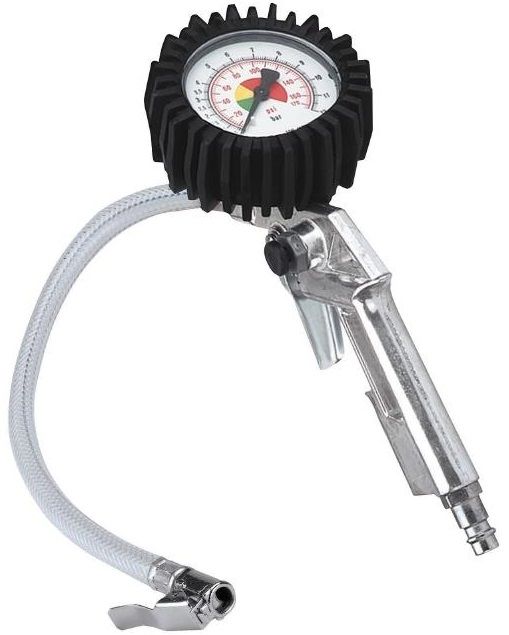 Пістолет пневматичний для підкачування коліс Einhell зі сталевим перехідником, max 8бар, 1/4'