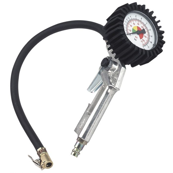 Пістолет пневматичний для підкачування коліс Einhell зі сталевим перехідником, max 8бар, 1/4'