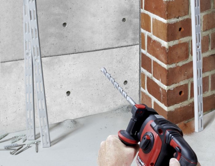 Набір бурів та зубил Einhell KWB SDS+, 12шт в кейсі