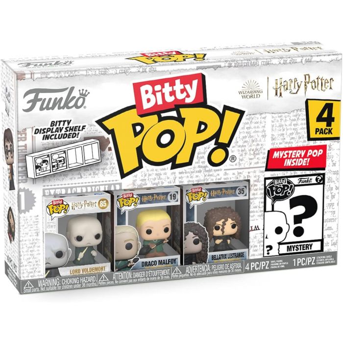 Набір подарунковий Funko POP (Bitty): Harry Potter - Voldemort 4PK