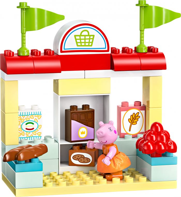 Конструктор LEGO DUPLO Peppa Pig Супермаркет Пеппи