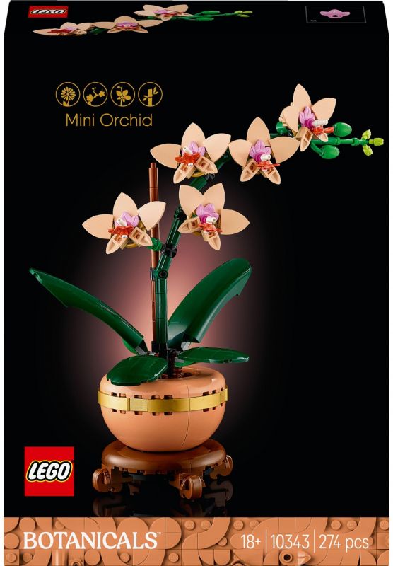 Конструктор LEGO Botanicals Міні орхідея