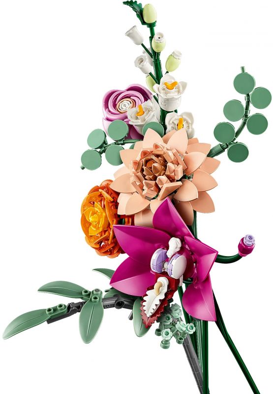Конструктор LEGO Botanicals Милий рожевий букет квітів