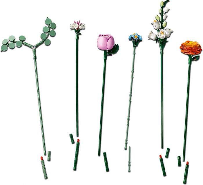 Конструктор LEGO Botanicals Милий рожевий букет квітів