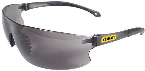 Окуляри захисні Stanley, резинові дужки, полікарбонат, затемнені