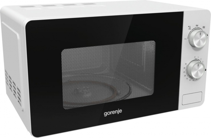 Мікрохвильова піч Gorenje, 20л, мех. керув., 800Вт, білий