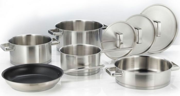 Набір посуду Gorenje CHEF'S COLLECTION, 8 предметів, нержавіюча сталь