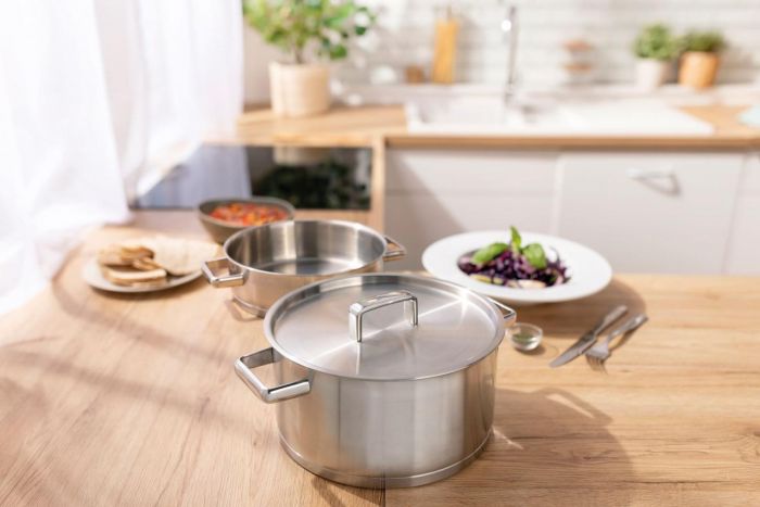 Набір посуду Gorenje CHEF'S COLLECTION, 8 предметів, нержавіюча сталь