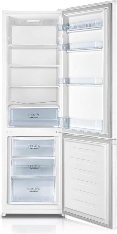 Холодильник Gorenje з нижн. мороз. камерою, 180х55х56см, 2 дв., Х- 198л, М- 66л, A+++, ST, Білий
