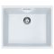 Кухонна мийка Franke Sirius, тектонайт, врізна, без крила, чаша-1, 525х440х200, SID 110-50, біла