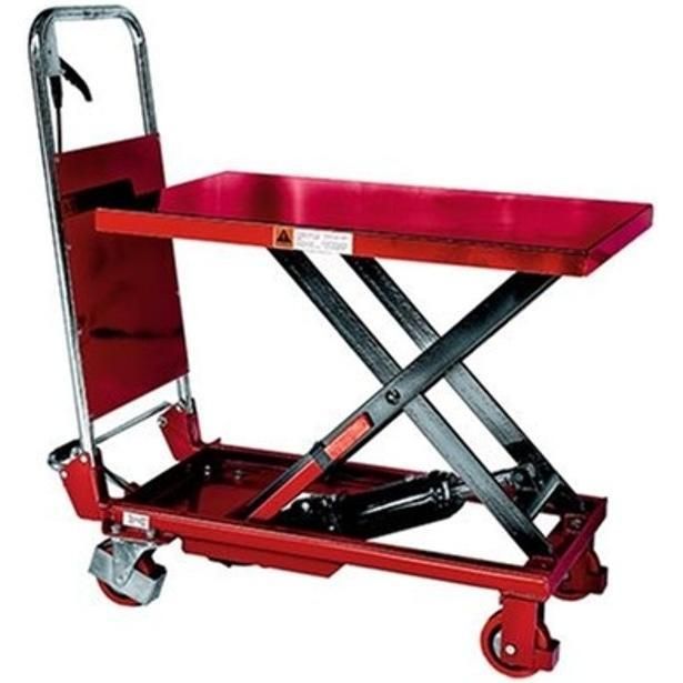 Стіл підйомний гідравлічний Skiper SKTS 350 Profi навантаження 350кг висота підйому 130см стіл 91.5х50х5см