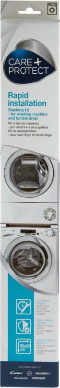 Комплект монтажний Candy для з'єднання пральної машини з сушильною машиною, 47-60см, білий