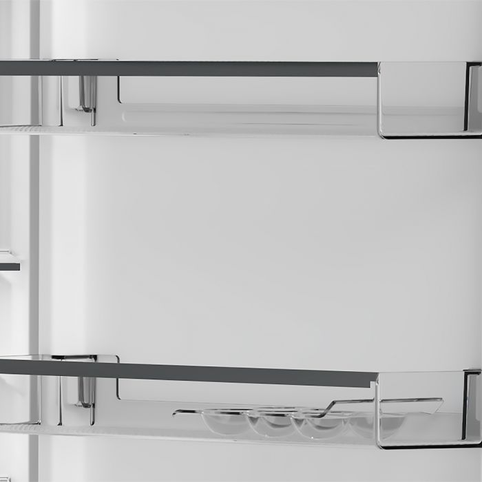 Холодильник Whirlpool з нижн. мороз., 203.5x60х66.3, холод.відд.-231л, мороз.відд.-104л, 2дв., А++, NF, дисплей, інв., зона нульова, сірий