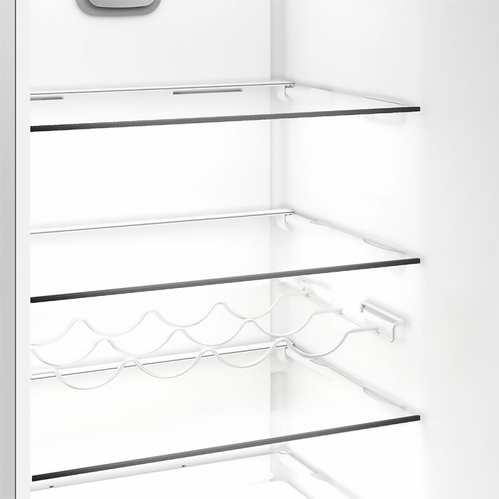 Холодильник Whirlpool з нижн. мороз., 203.5x60х66.3, холод.відд.-231л, мороз.відд.-104л, 2дв., А++, NF, дисплей, інв., зона нульова, сірий