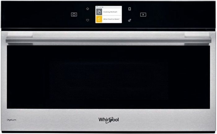 Мікрохвильова піч Whirlpool вбудована, 31л, електронне упр., 1000Вт, гриль, дисплей, конвекція, нерж