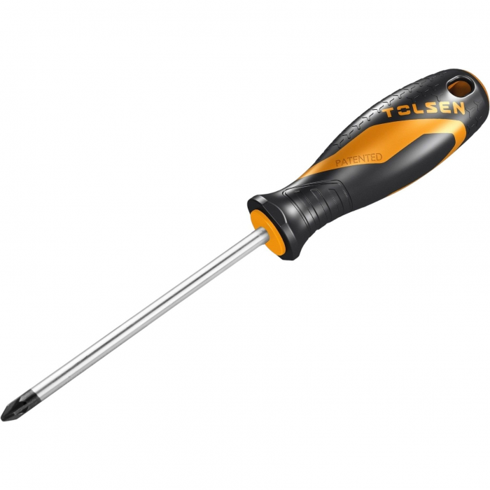 Викрутка Tolsen Ерго хрестова, PH2х100мм, сталь CrV